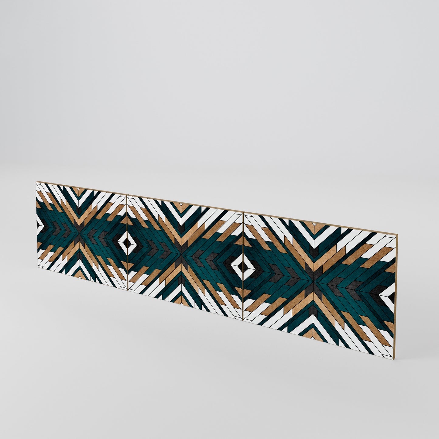 ARTISTIC GEOMETRY Luckset med 3 dörrar till TV-bänk