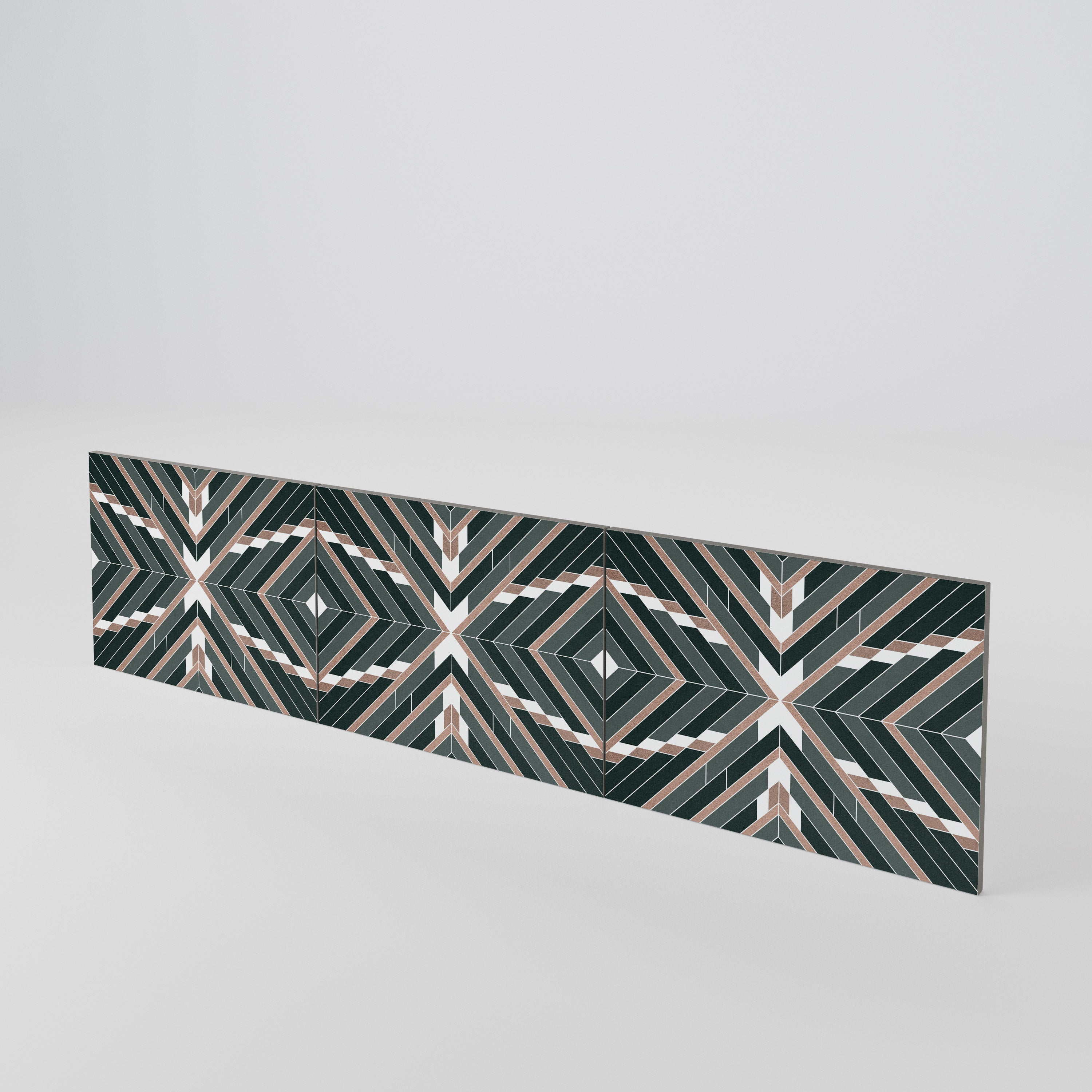 DIMENSION DELIGHTS Luckset med 3 dörrar till TV-bänk