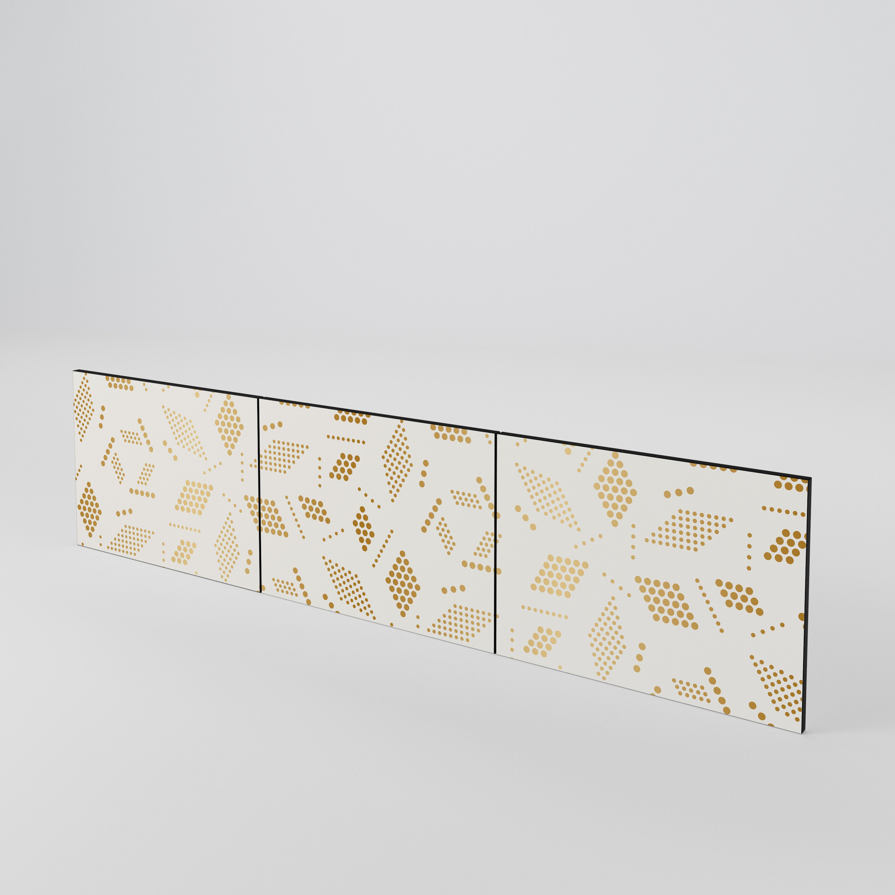 SPOTTED DAZE Luckset med 3 dörrar till TV-bänk