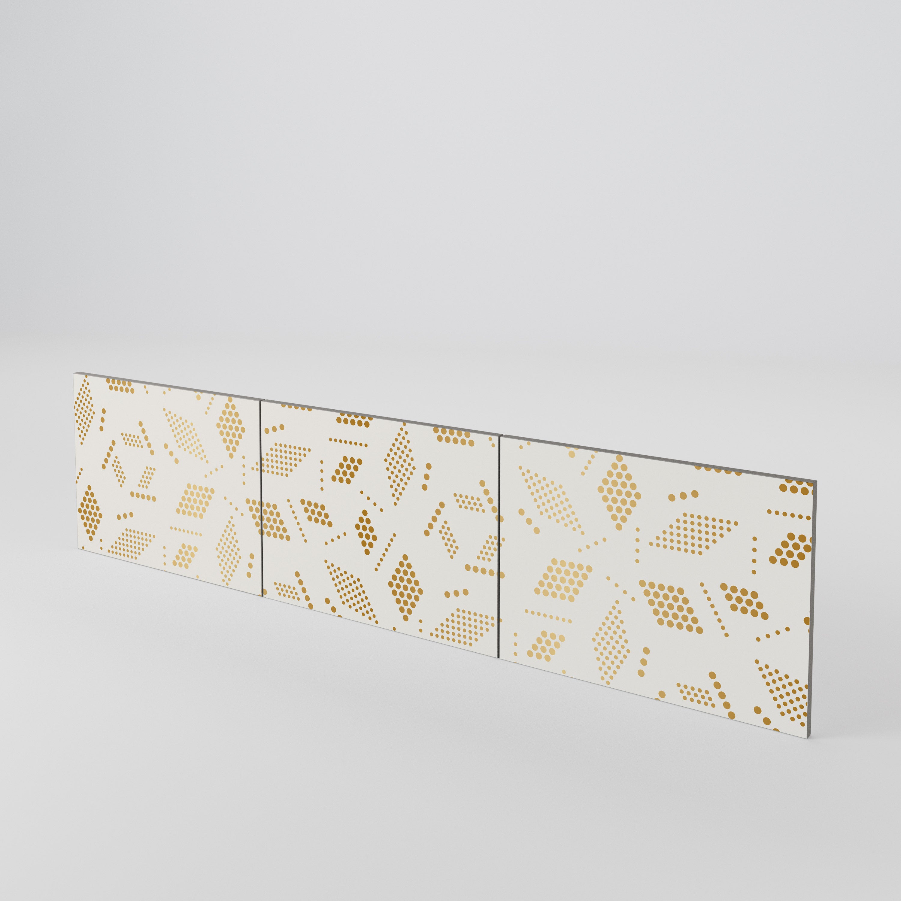 SPOTTED DAZE Luckset med 3 dörrar till TV-bänk