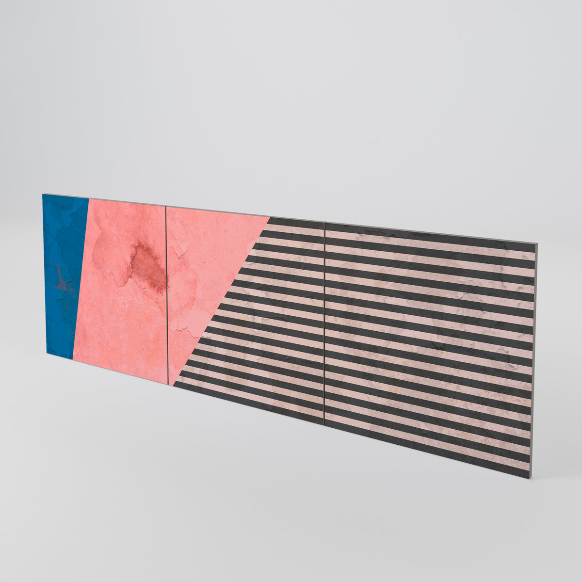 GLAMOROUS STRIPE Luckset med 3 dörrar till sideboard