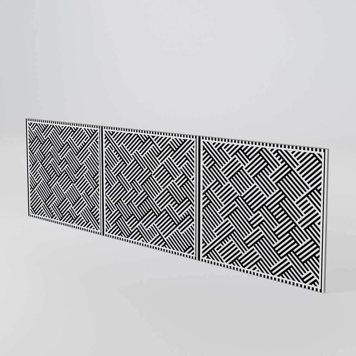 TEMPORARY SEQUENCE Luckset med 3 dörrar till sideboard