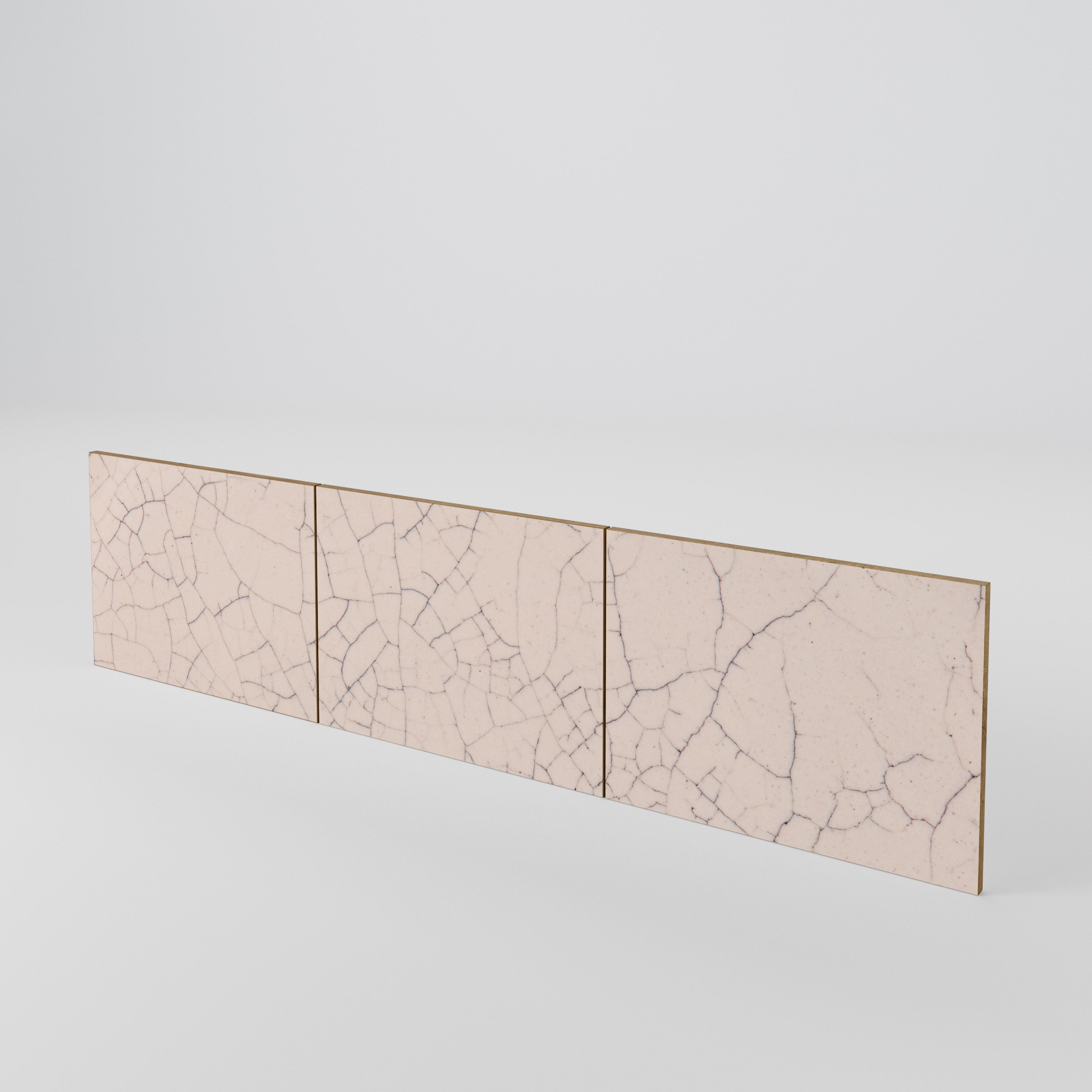 CERAMIC TEXTURE Luckset med 3 dörrar till TV-bänk