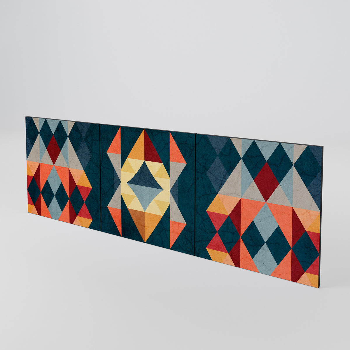 CRACKED ILLUSION Luckset med 3 dörrar till sideboard