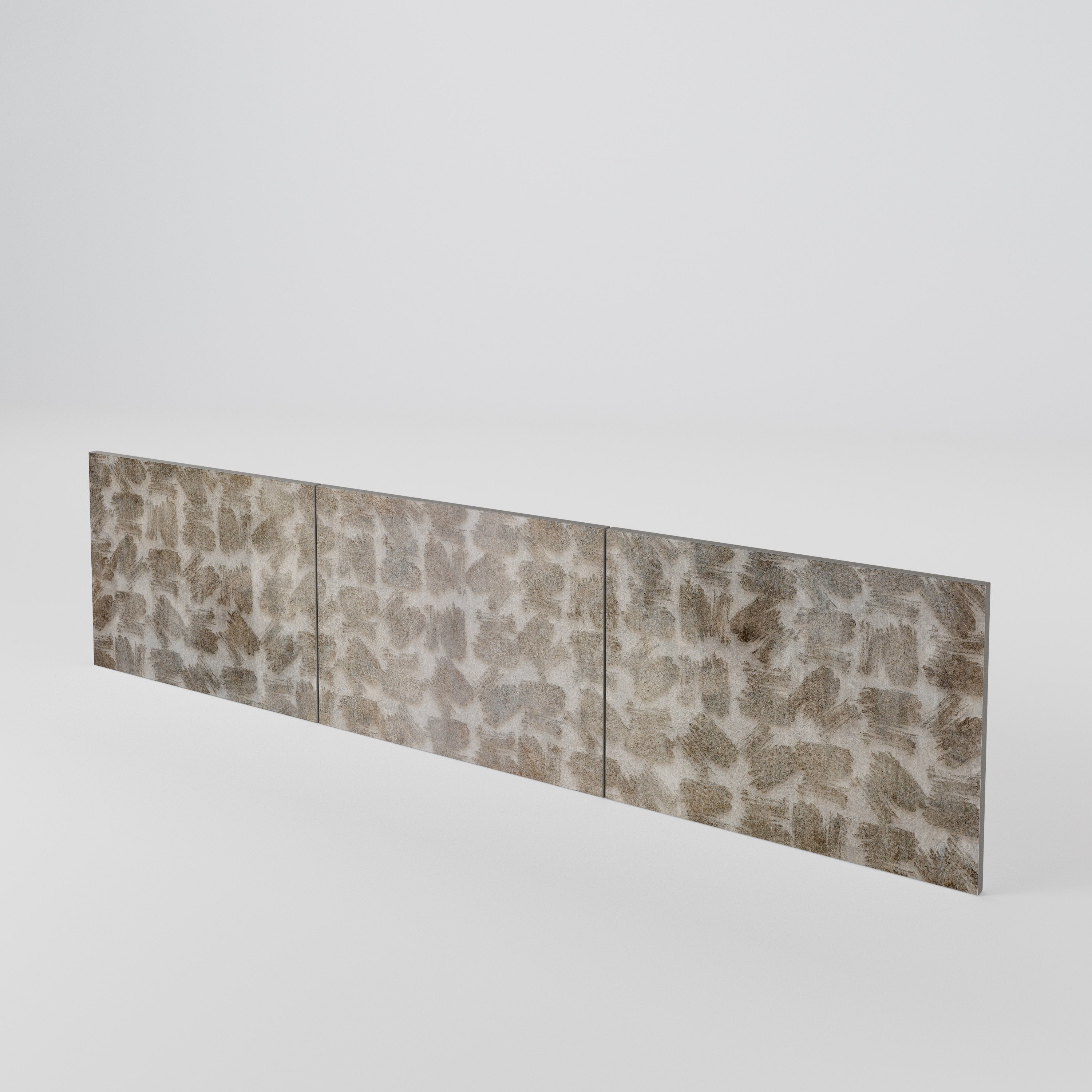 SLIGHTLY BLURRED Luckset med 3 dörrar till TV-bänk