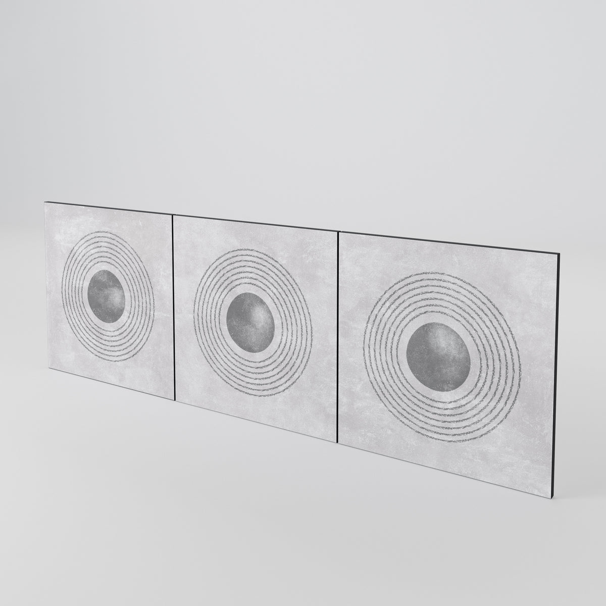 SOLID CIRCLES Luckset med 3 dörrar till sideboard