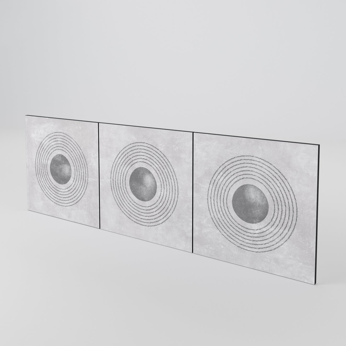 SOLID CIRCLES Luckset med 3 dörrar till sideboard