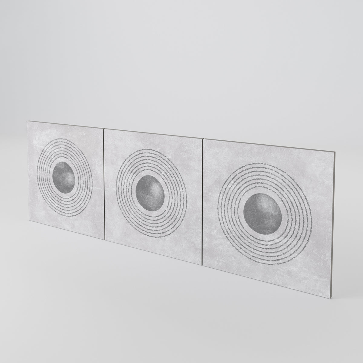 SOLID CIRCLES Luckset med 3 dörrar till sideboard