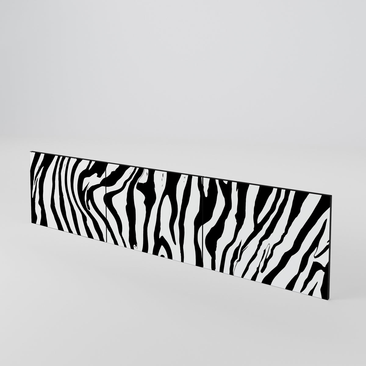 SPLENDID ZEBRA Luckset med 3 dörrar till TV-bänk