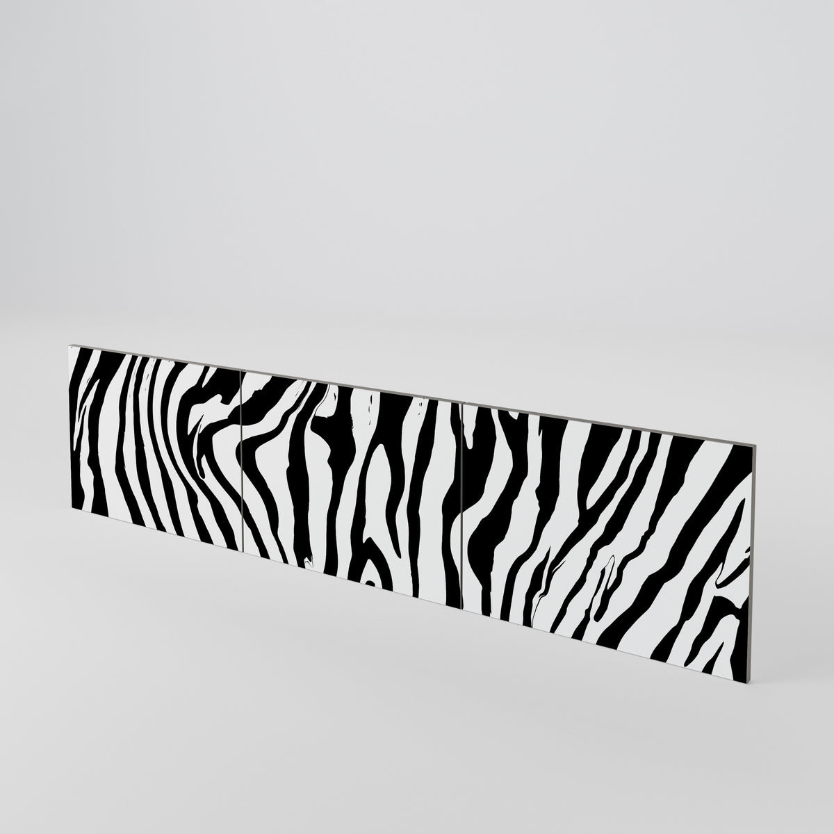 SPLENDID ZEBRA Luckset med 3 dörrar till TV-bänk