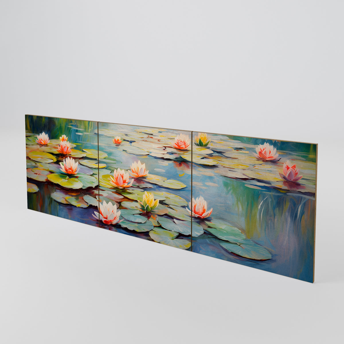 BLOOMING WATERS Luckset med 3 dörrar till sideboard