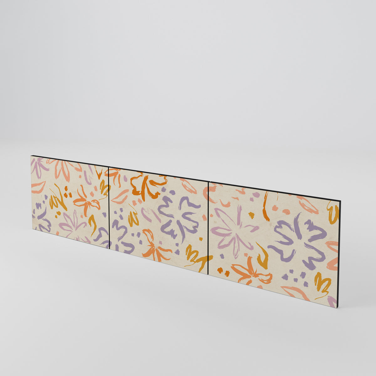 SPRING WHIMSY Luckset med 3 dörrar till TV-bänk