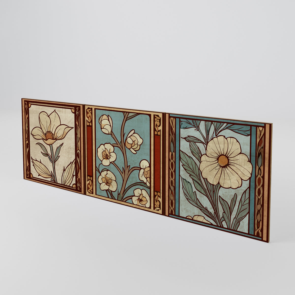 TIMELESS FLORA Luckset med 3 dörrar till sideboard
