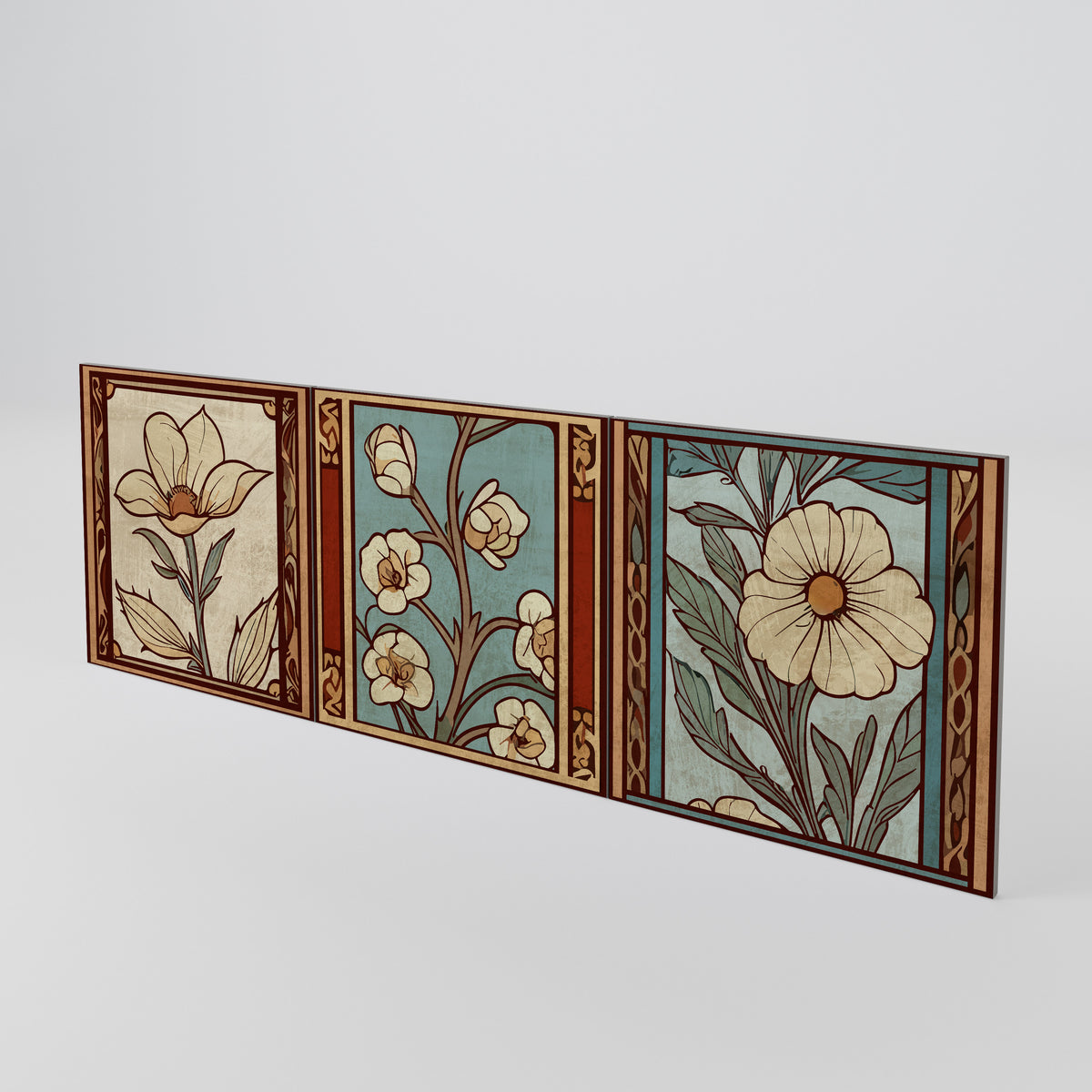 TIMELESS FLORA Luckset med 3 dörrar till sideboard