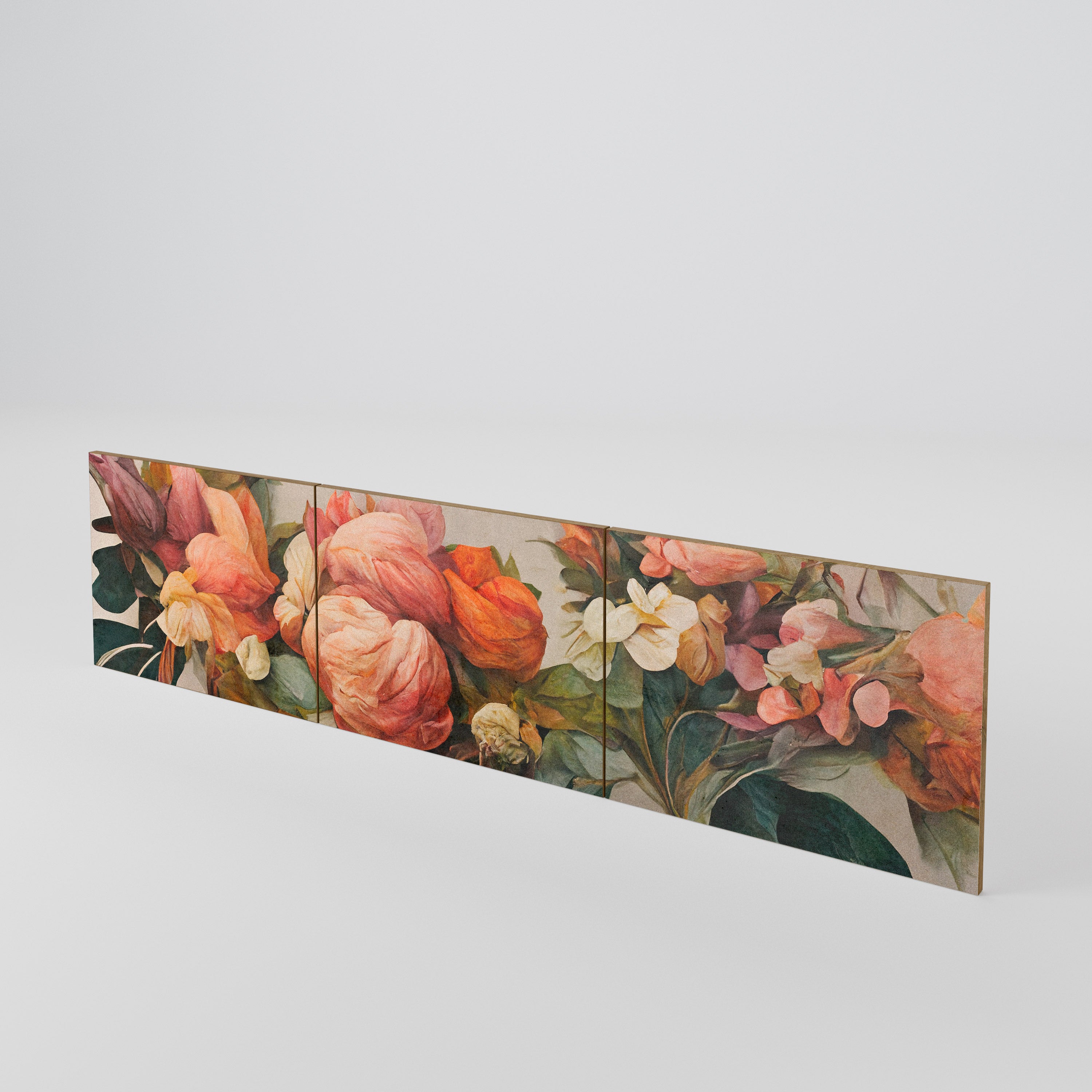 STYLISH BEAUTY Luckset med 3 dörrar till TV-bänk