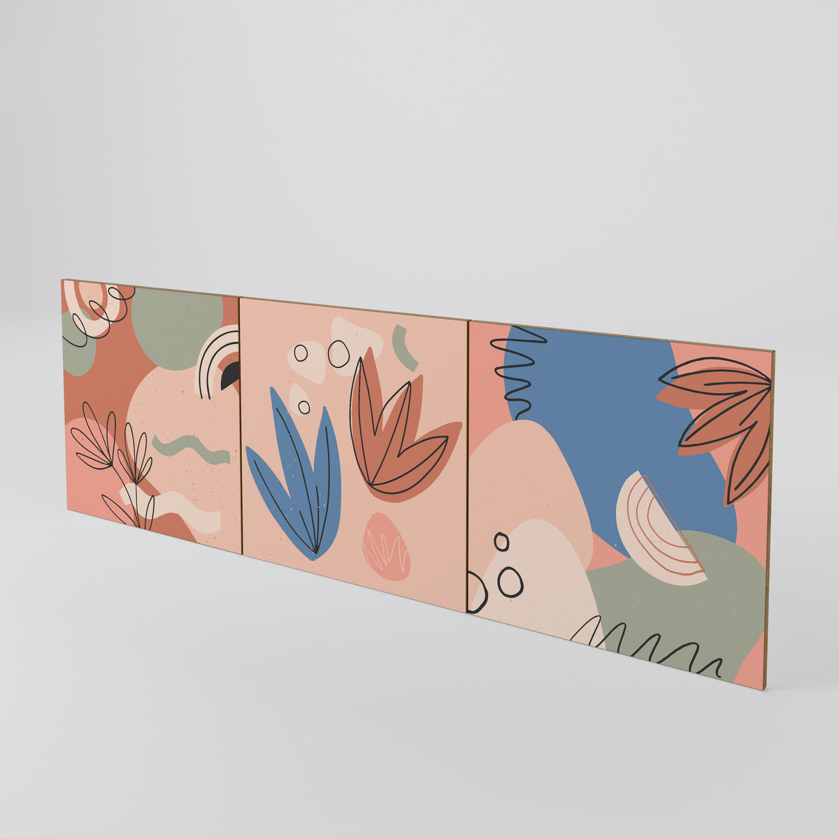 PASTEL DESTINY Luckset med 3 dörrar till sideboard