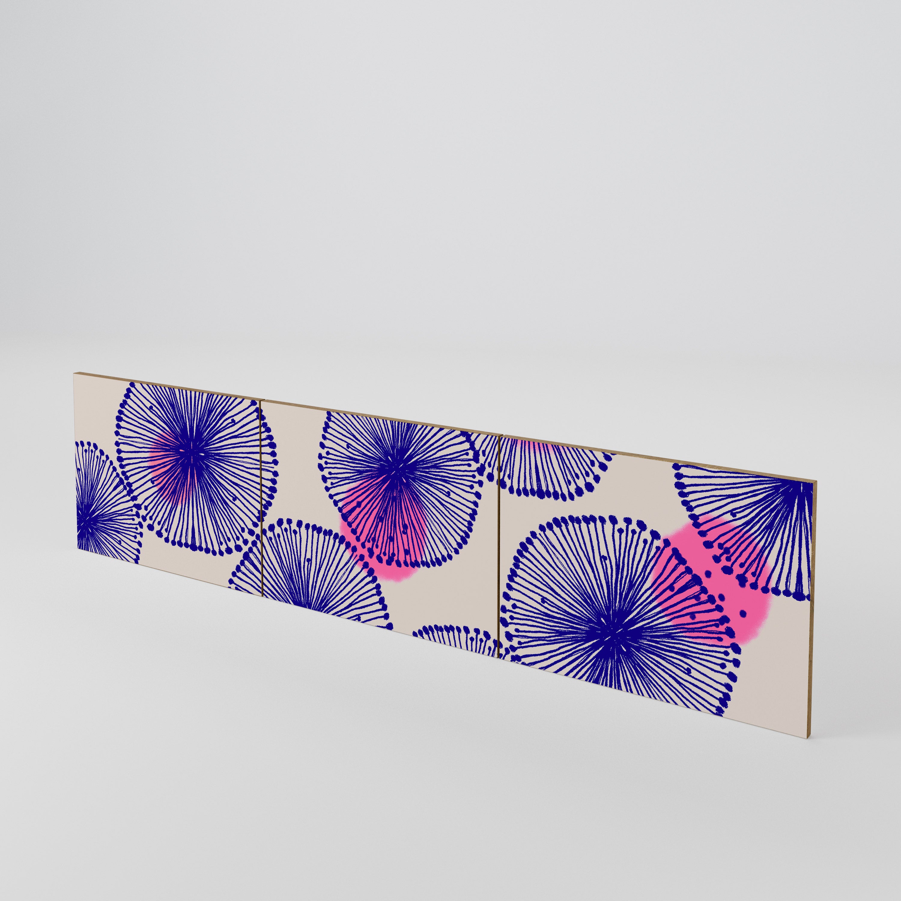 MAGIC NATURE 3-Piece TV Cabinet Door Set