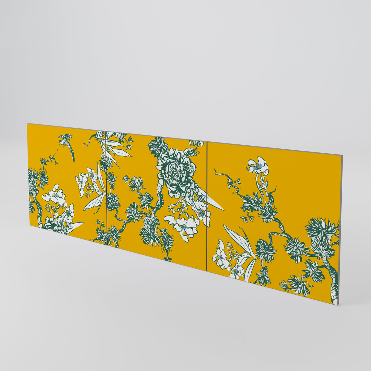 YELLOW CHINOISERIE Luckset med 3 dörrar till sideboard