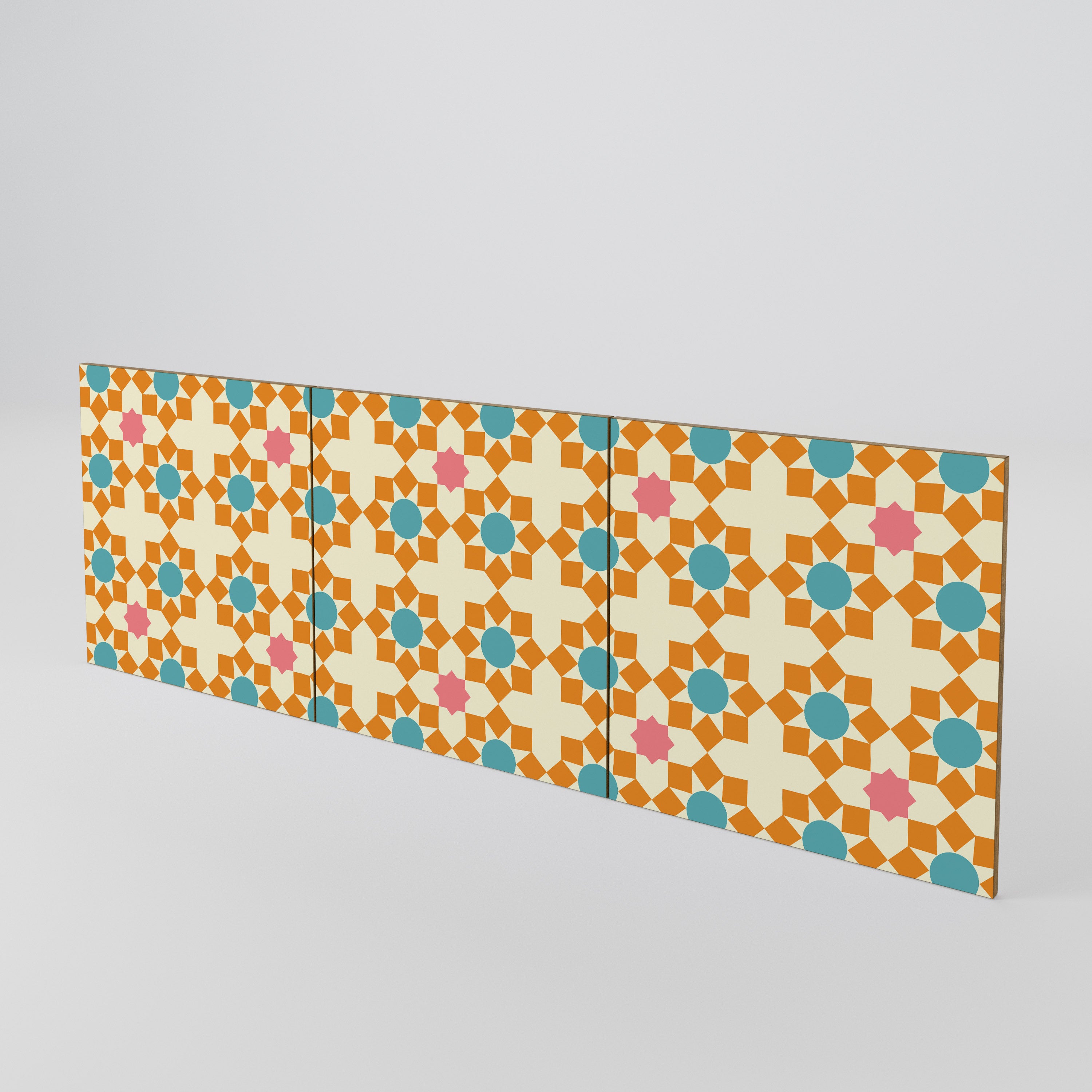 FLORAL DECOR Luckset med 3 dörrar till sideboard