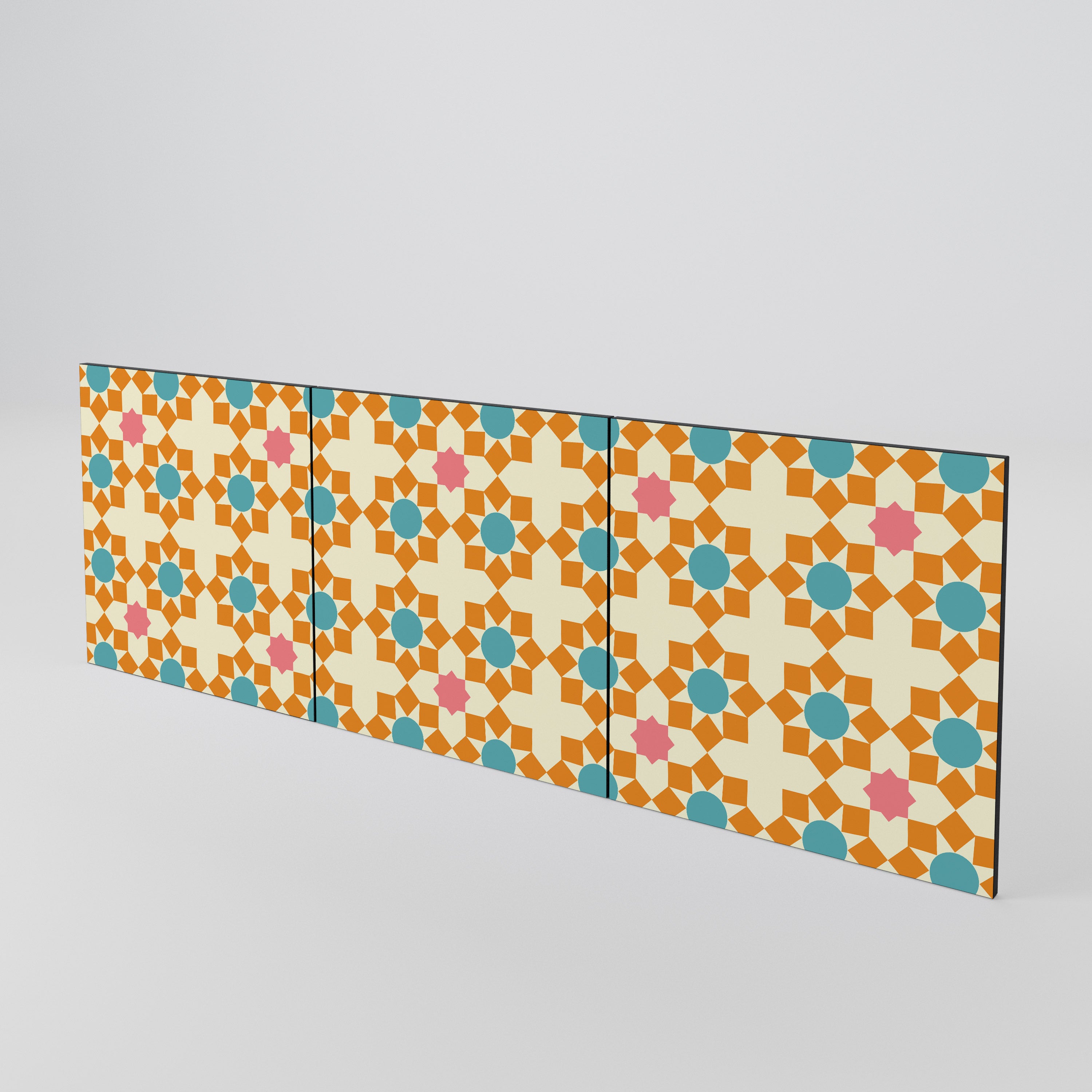 FLORAL DECOR Luckset med 3 dörrar till sideboard