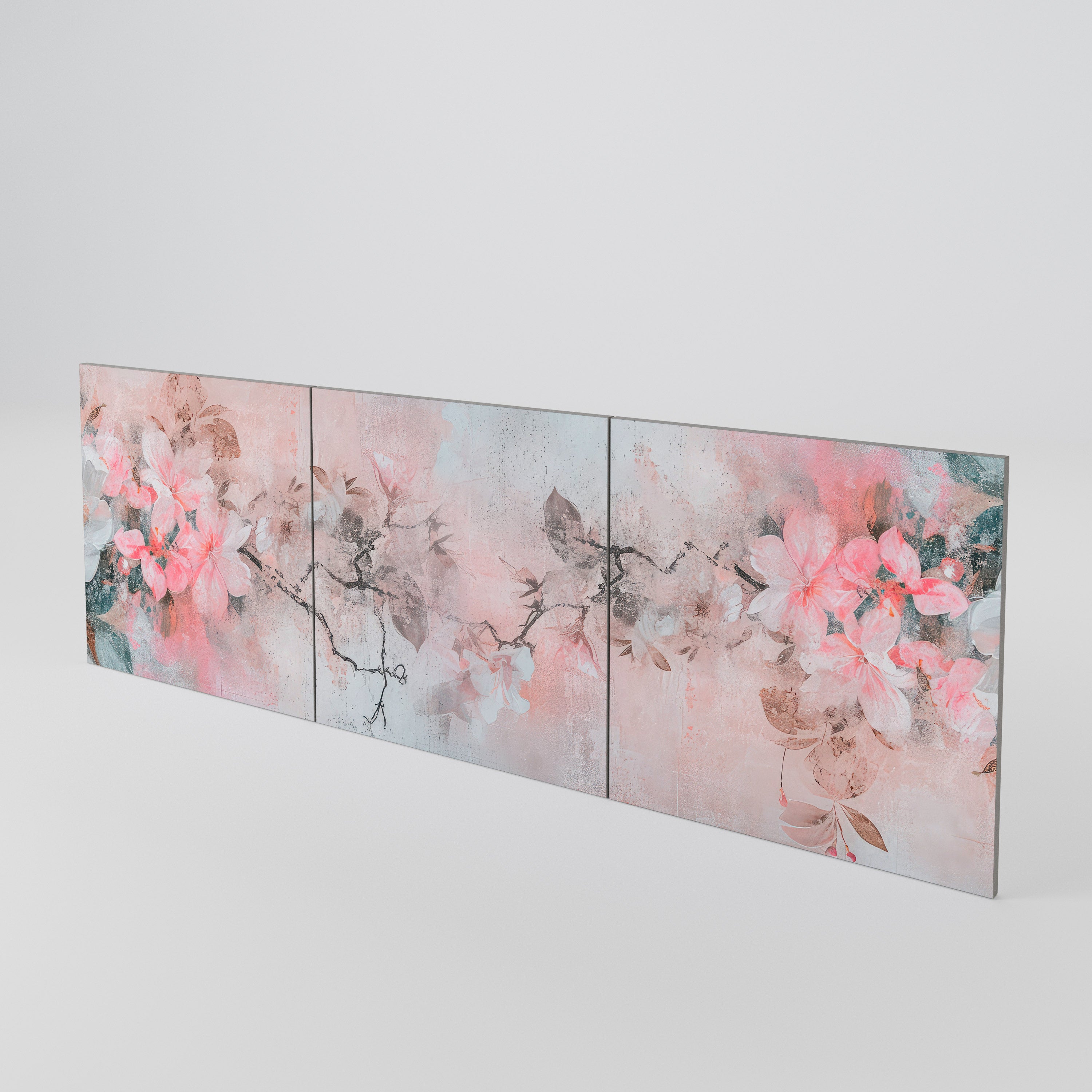 CHERRY BLOSSOM Luckset med 3 dörrar till sideboard