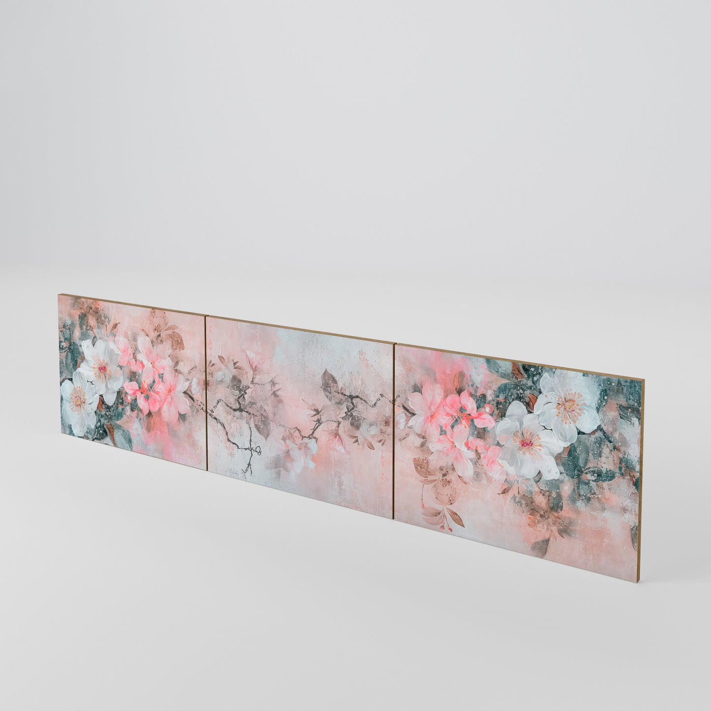 CHERRY BLOSSOM Luckset med 3 dörrar till TV-bänk