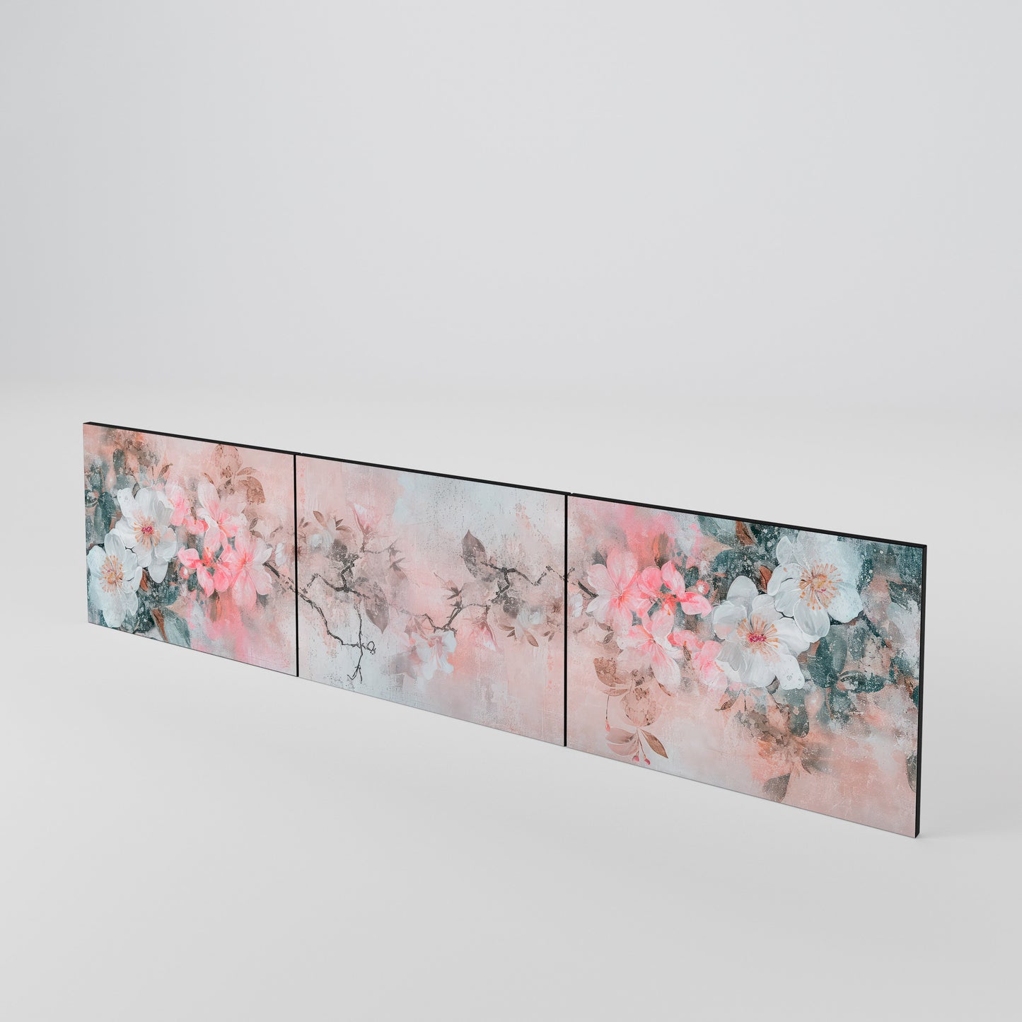 CHERRY BLOSSOM Luckset med 3 dörrar till TV-bänk