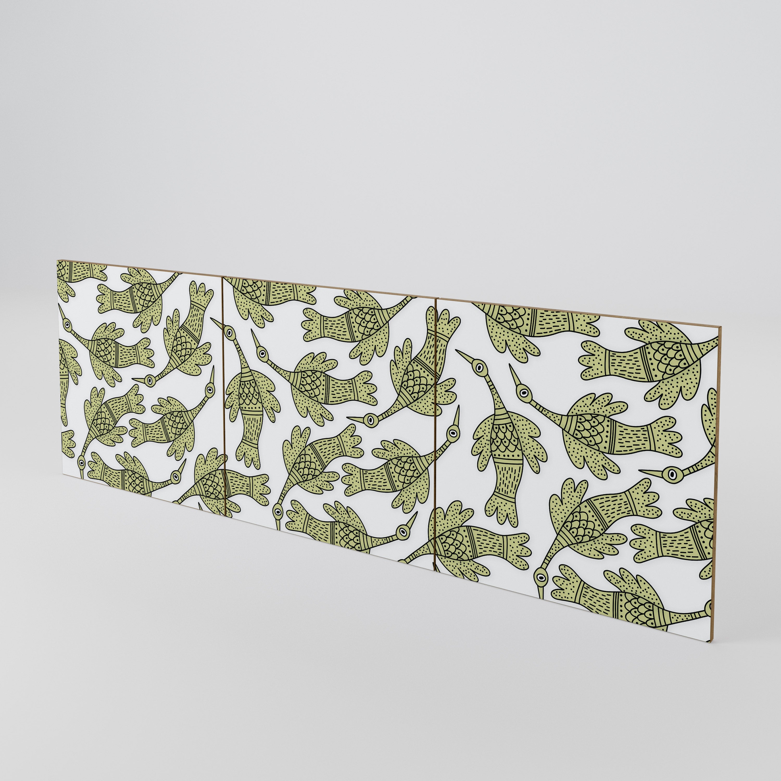 SEEDLING SONGBIRD Luckset med 3 dörrar till sideboard