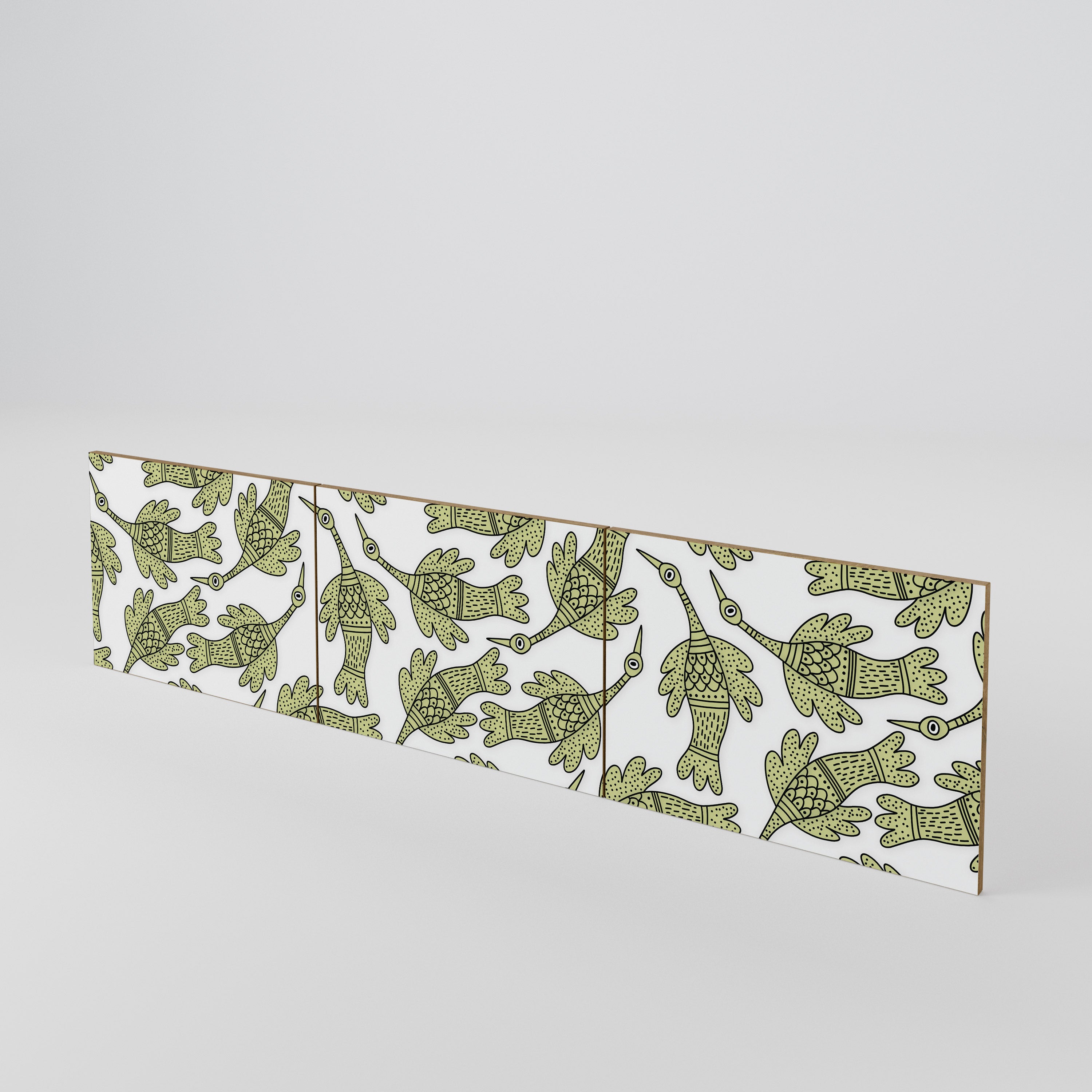 SEEDLING SONGBIRD Luckset med 3 dörrar till TV-bänk