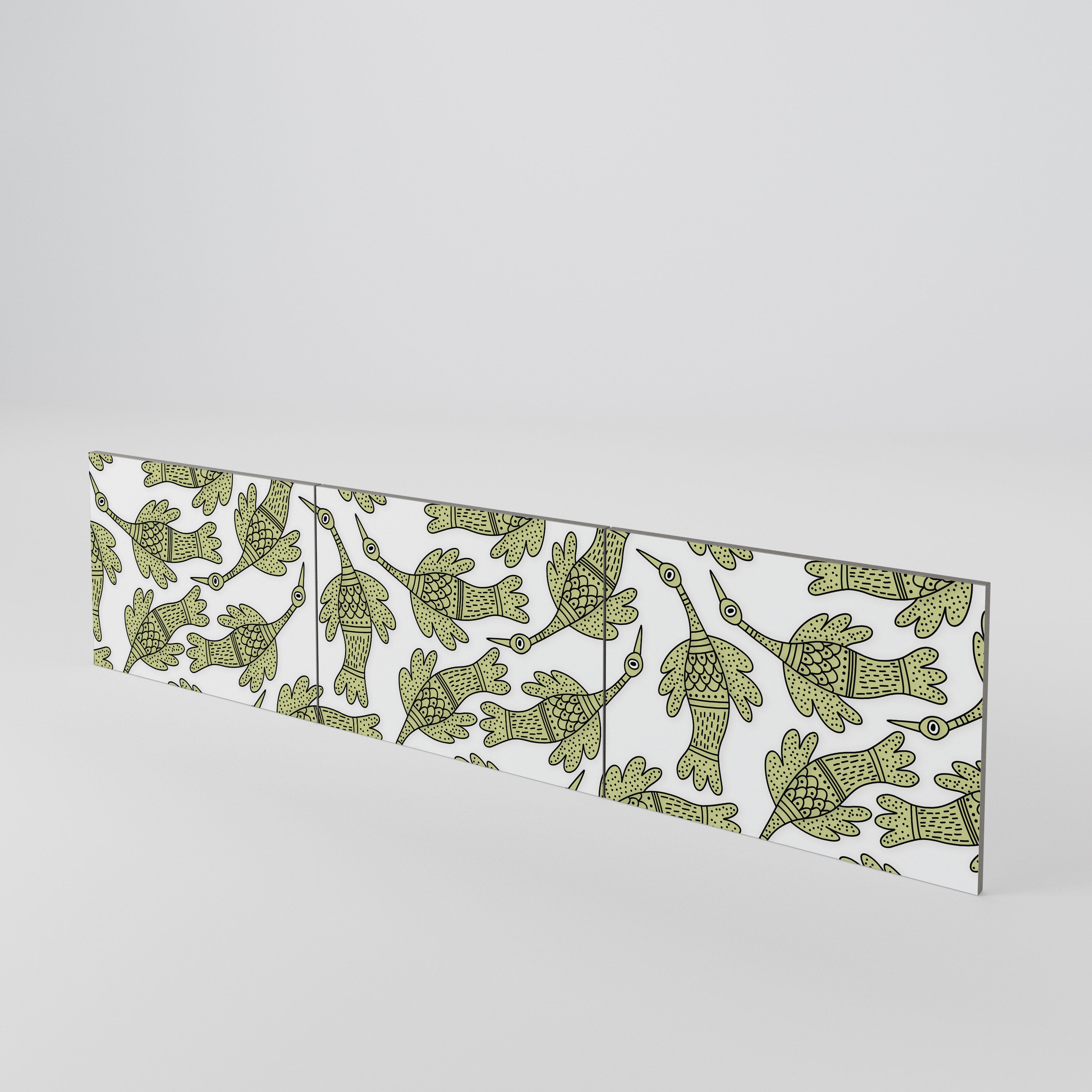 SEEDLING SONGBIRD Luckset med 3 dörrar till TV-bänk