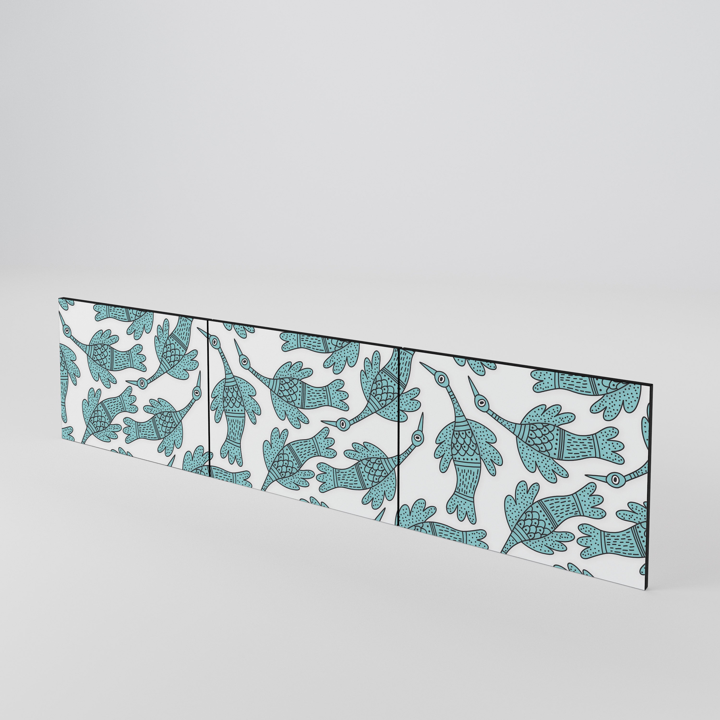 WATERSPOUT SONGIBIRD Luckset med 3 dörrar till TV-bänk