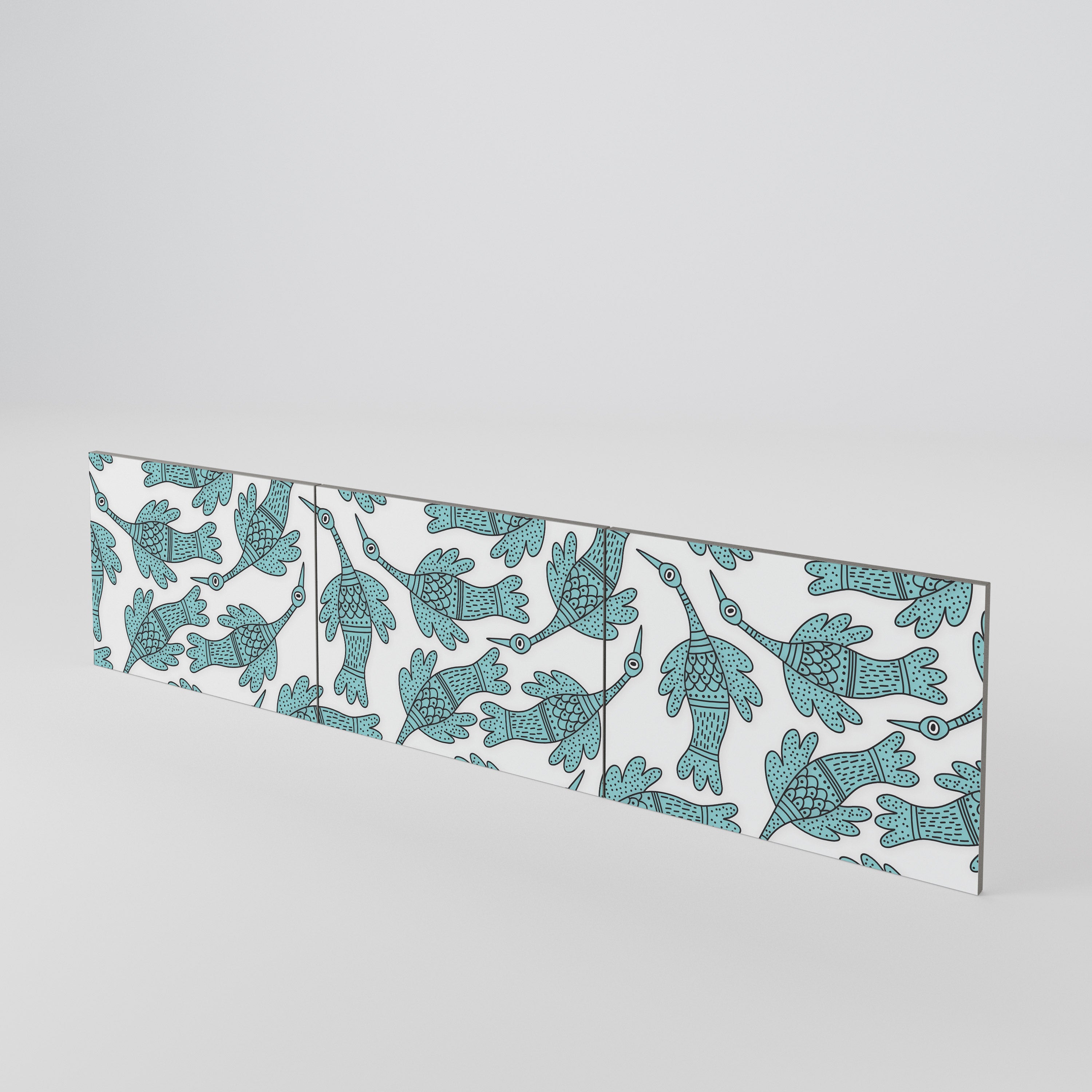 WATERSPOUT SONGIBIRD Luckset med 3 dörrar till TV-bänk